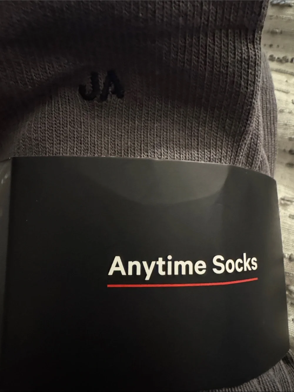 Jack Archer Anytime Socks - Gray Men’s Crew Socks